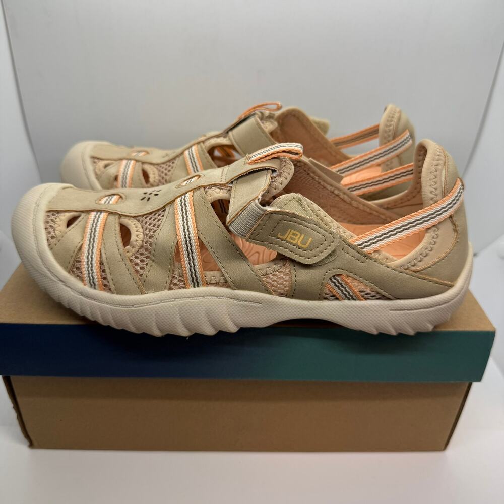 JBU by Jambu Regional Water Ready Fisherman Sandals Women's US 8 Tan B6RGL17
